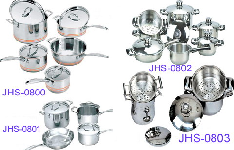 Cookware, Stainless Steel Cookware Set, Stock Pot (Посуда, посуда из нержавеющей стали Установить, Фондовая Pot)