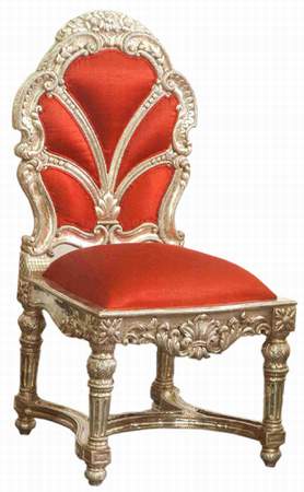  Silver Chair ( Silver Furniture ) (Председатель серебро (серебро мебели))