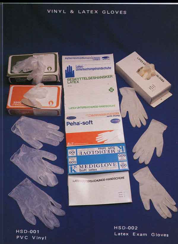  Vinyl And Latex Gloves