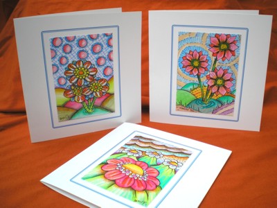 Unique Flower / Handmade Card (Unique Flower / Handmade Card)