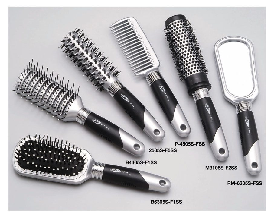 Haarbürste, Bürste, Spiegel (Haarbürste, Bürste, Spiegel)