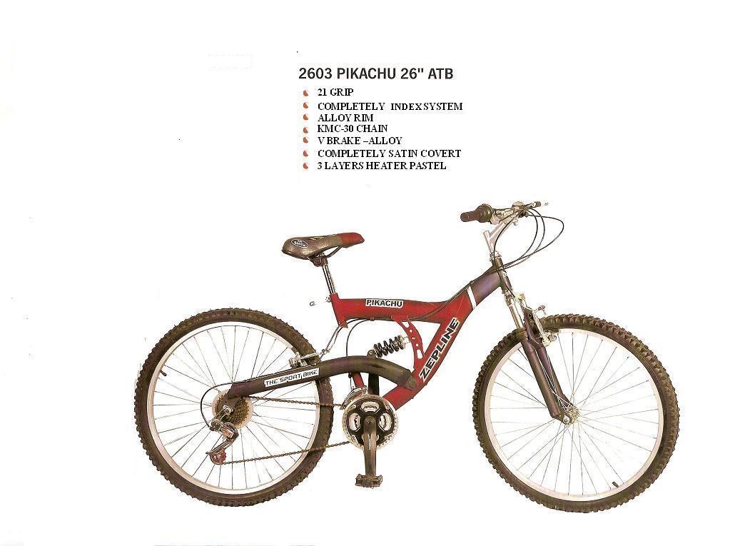  Bicycle Pikachu 26 Atb (Vélos Pikachu 26 Atb)