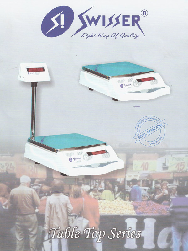 Table Top Electronic Weighing Scale (Table Top Electronic Weighing Scale)