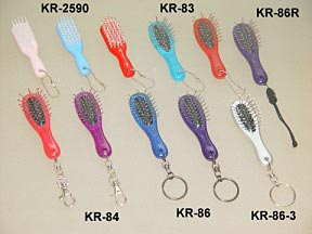  Mini Hairbrush, Hairbrush With Key Chain, Key Chain ( Mini Hairbrush, Hairbrush With Key Chain, Key Chain)
