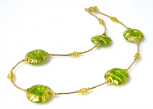  Necklace Murano Glass With Bracelet