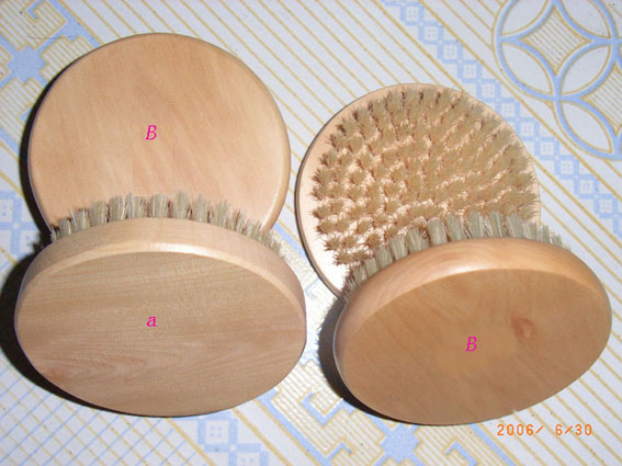  Wooden Brush, Bath Brush (Holz-Bürste, Pinsel Badewanne)