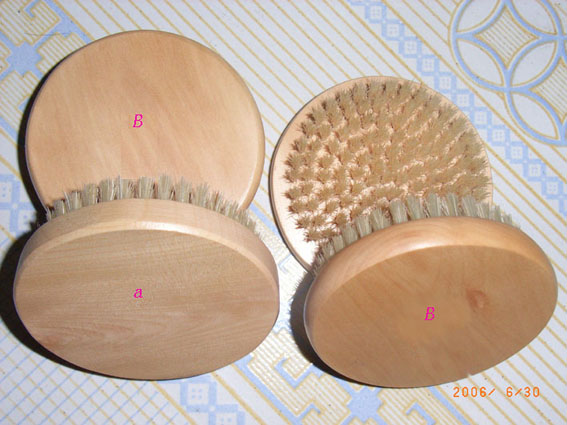  Wooden Brush, Bath Brush