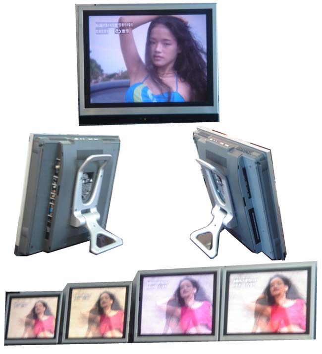  LCD Monitor With TV & DVD (ЖК-монитор с TV & DVD)