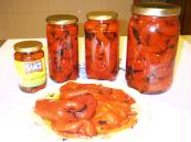  Red Fire Roasted Peppers Whole, Diced Or Sliced - Conservas Alguazas (Poivrons rouges grillés entier, en cubes ou en tranches - Alguazas Conservas)