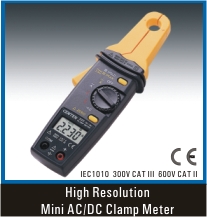  High Resolution Mini AC / DC Clamp Meter (Haute Résolution Mini AC / DC Clamp Meter)