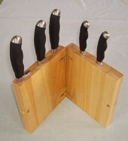  8 PCS Forge Kitchen Knife Block Set