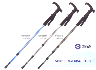  Nordic Walking Sticks (Des bâtons de Nordic Walking)