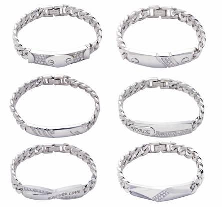  925 Sterling Silver ID Bracelet ( 925 Sterling Silver ID Bracelet)