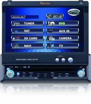  Car DVD Player With Touch Screen (Lecteur DVD de voiture avec écran tactile)