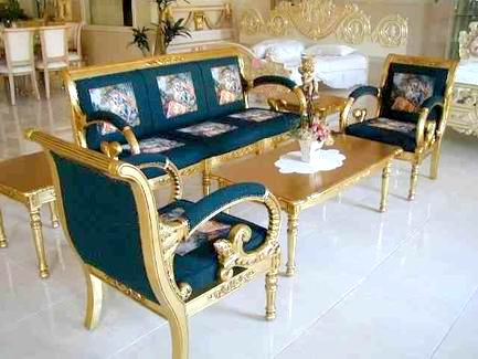 Indonesien Möbel, Wohnzimmer Sofa Set (Indonesien Möbel, Wohnzimmer Sofa Set)