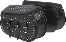  Sh-703 Leather Saddle Bags (Ш-703 кожаное седло сумки)