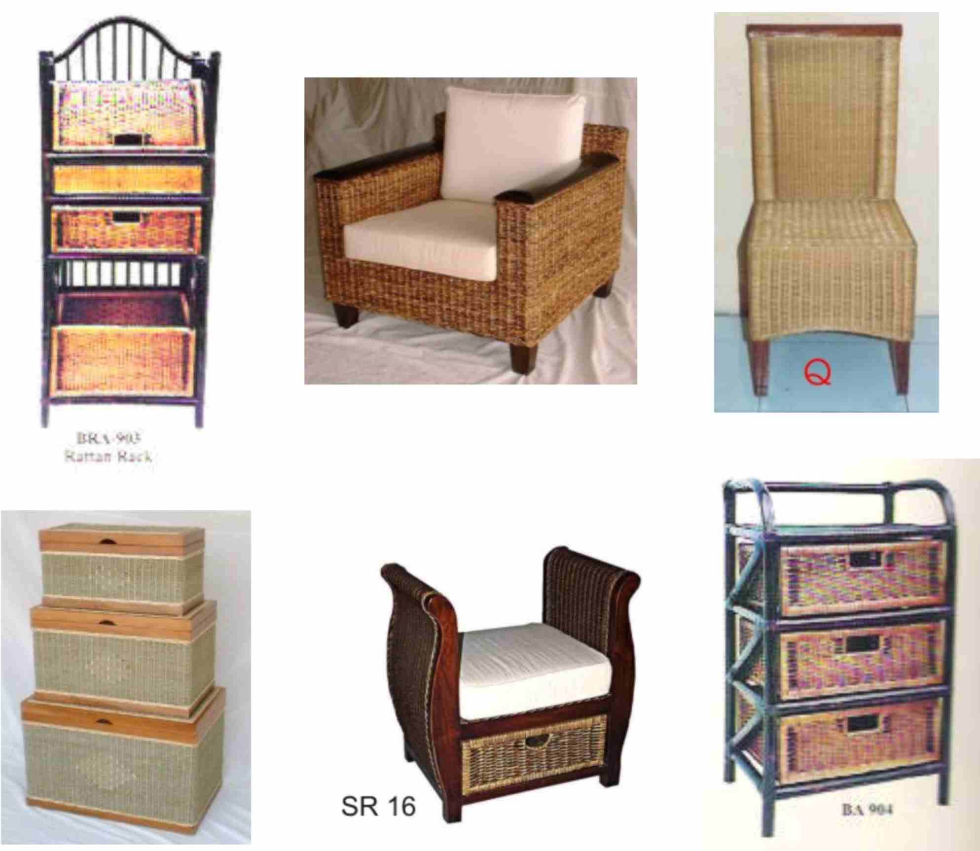  Rattan Furniture (Meubles en rotin)