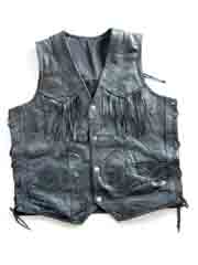  Patchwork Leather Vest (Patchwork кожа Vest)