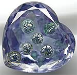  Stone In Stone Heart Shape
