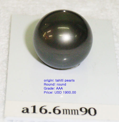  Big Size Tahiti Black Loose Pearls