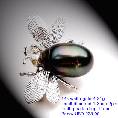  Bee Brooch Pearl Jewelry