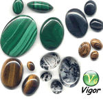  Gemstone Oval Shape Cabochon (Gemstone овальной формы кабошон)