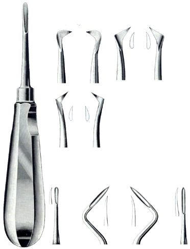  Root Elevators Dental Instruments (Корневые лифтов стоматологических инструментов)