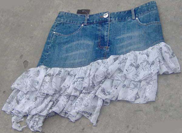  Ladies Jeans Skirts (Дамы джинсы Юбки)