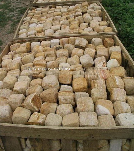  Yellow Sandstone Cubes