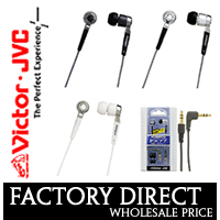  Victor-JVC HP-FX77 In-Ear Stereo Mini-Headphones ( Victor-JVC HP-FX77 In-Ear Stereo Mini-Headphones)
