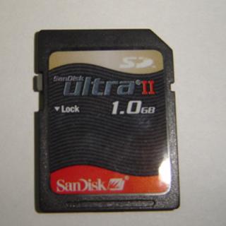  SanDisk 1GB Ultra II Card (1GB SanDisk Ultra II Card)