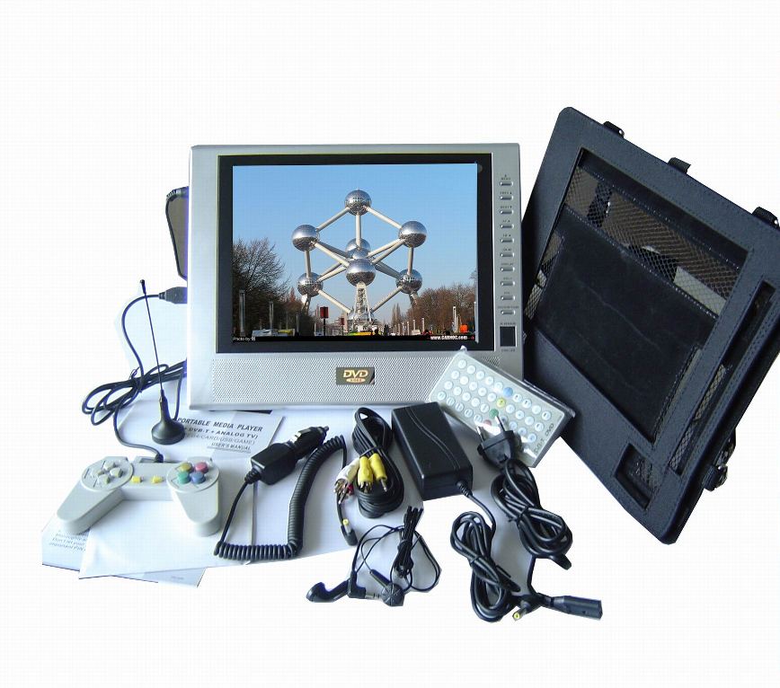 10.4 Inch Table Dvd Player With DVB-T / Analog TV / USB / Game (10,4 дюймов таблице DVD-проигрыватель с DVB-T / аналоговый TV / USB / Game)