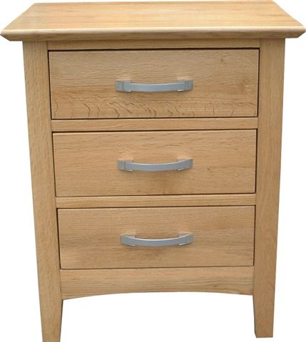  Solid Oak Bedside Cabinet