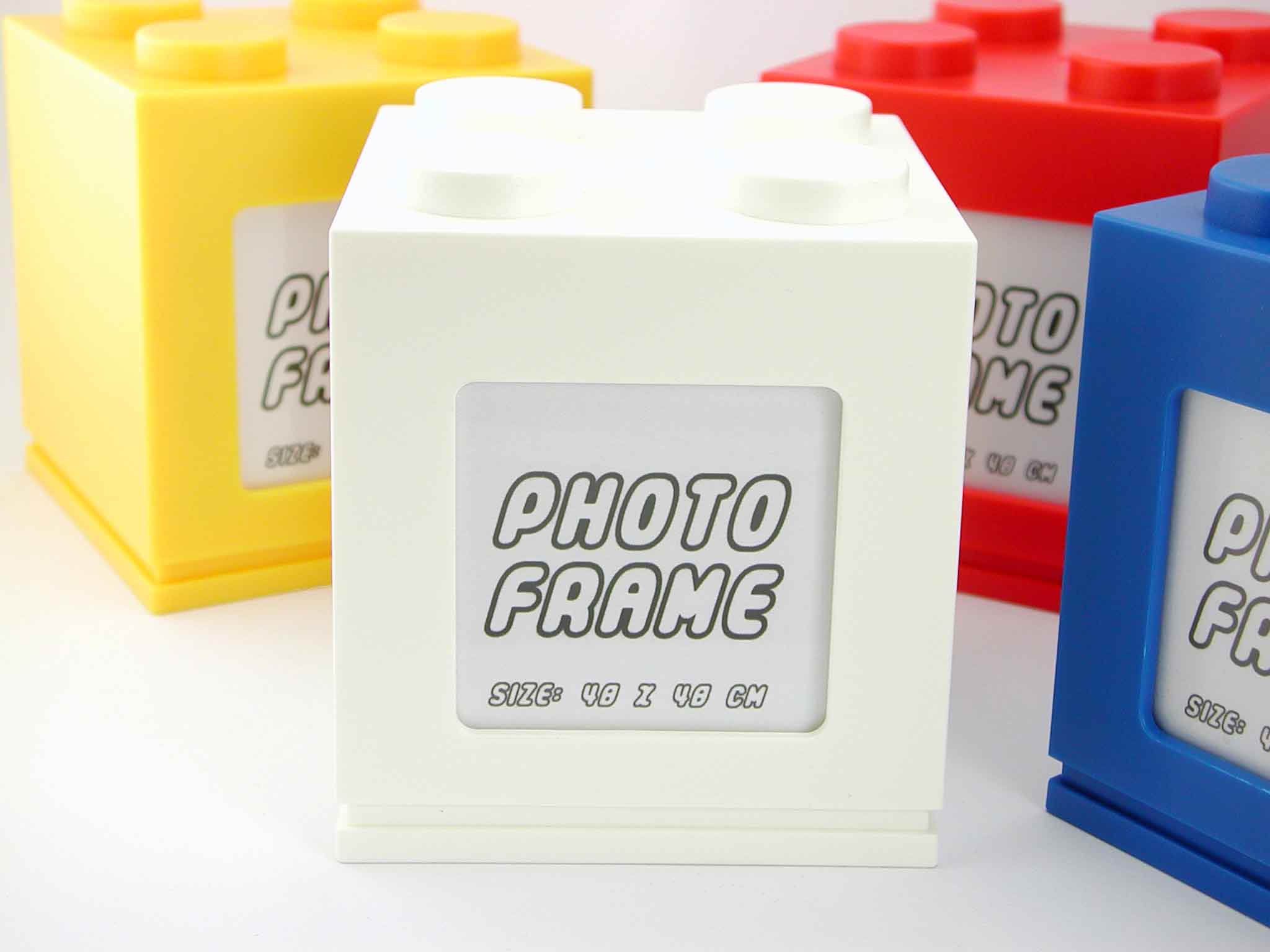 unserer Sache - Plastic Cube Shape Photo Frame (unserer Sache - Plastic Cube Shape Photo Frame)