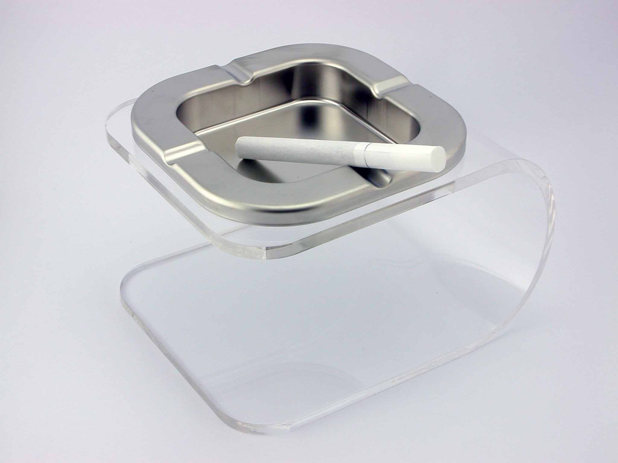  Acrylic Ashtray With Stand In Slingshot Shape (Акриловые Пепельница с подставкой в форме Slingshot)