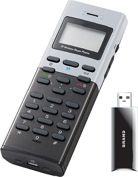  Wireless Skype Phone Model KC-WA2600 (Téléphone Skype sans fil de type KC-WA2600)