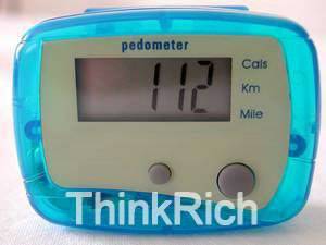 Brand New LCD Pedometer / Step Counter / Kalorienzähler (Brand New LCD Pedometer / Step Counter / Kalorienzähler)