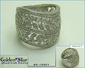 14k White Gold Diamond Ring Designer (14k White Gold Diamond Ring Designer)