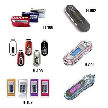  OLED & Basic MP3 Player (1gb / 2gb)