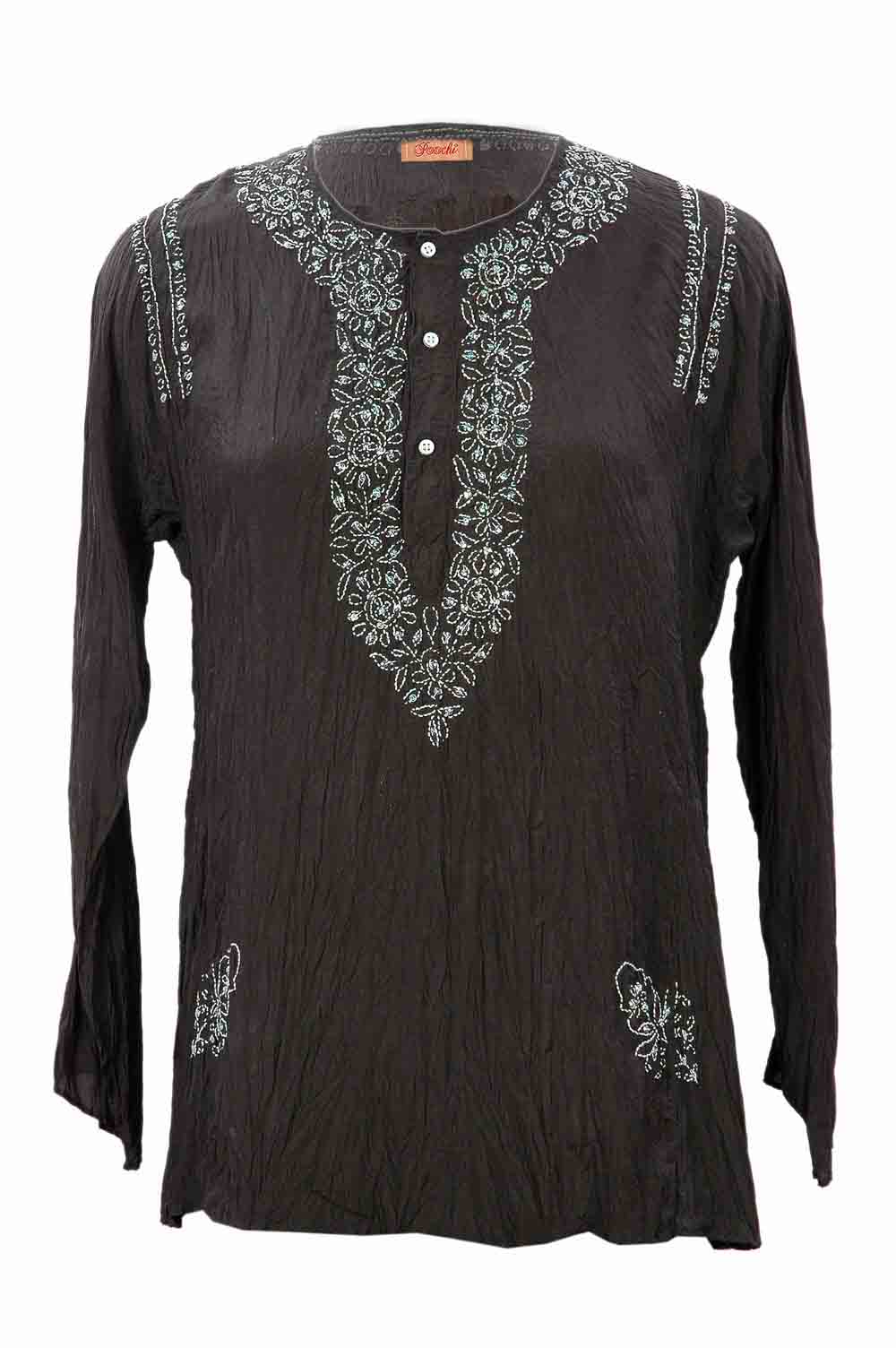  Silk Tunic Top