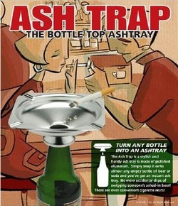  The Bottle Top Ashtray, Ash Trap