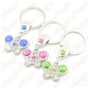  Keychain With Swarovski Crystal (Schlüsselanhänger mit Swarovski Kristall)