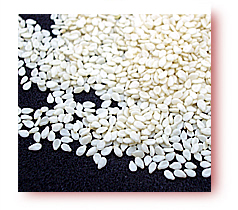  White Hulled Sesame Seeds (White geschält Sesam)