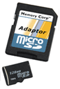  Micro SD (T-Flash) With Adapter