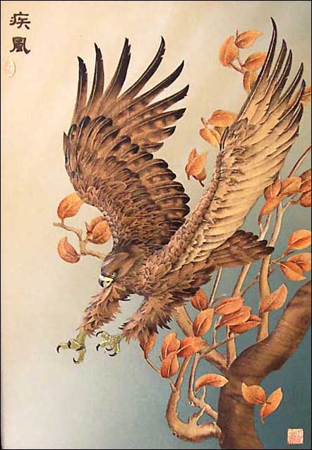 Carved Wood Painting (Geschnitztem Holz Malerei)