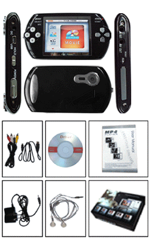  Pmp, Mp3, Mp4 Player With Psp Game