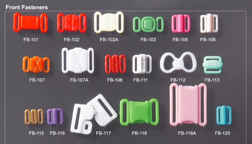 Plastic Front Fasteners / Buckles For Brassiere / Swimming Suits (Plastic Front Fasteners / Buckles For Brassiere / Swimming Suits)