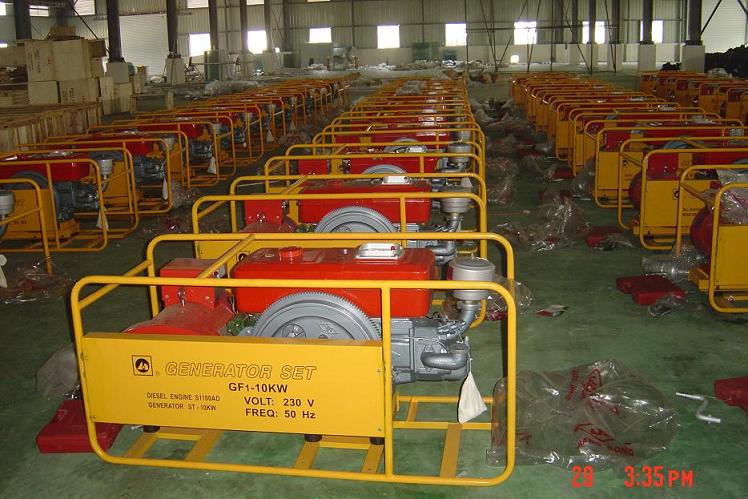  Our Stocks Of GF1 Single Cylinder Diesel Generating Set