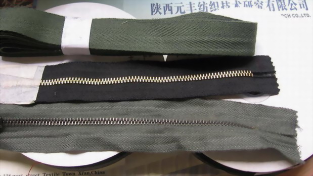  Nomex / Conex / Aramide Zipper And Tape (Nomex / Conex / Aramide fermeture éclair et Tape)