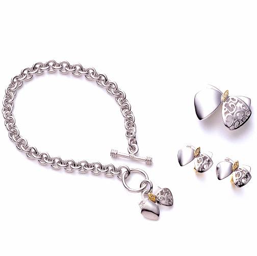  Silver Jewelry Necklace, Earring, Pendant (Серебряные украшения колье, серьги, подвески)
